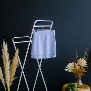 Scalloped Pencil Skirt